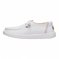 Wendy Chambray Grid Snow White