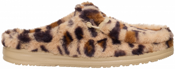 Wendy Slipper Leo Fur 