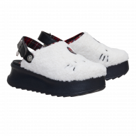 Hello Kitty Delray Clog  White Black