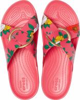 Crocs Serena Printed Crss Bnd Slide floral/poppy
