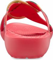 Crocs Serena Printed Crss Bnd Slide floral/poppy