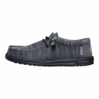 Wally Stretch Sox  Granite Grey / Black