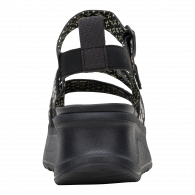 Delray Buckle Cottage Crochet  Black / White