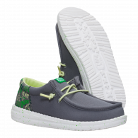 Wally Funk Y Game On  Charcoal / Multi