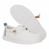 Wally Summer Linen  White / Stone Grey