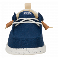 Wally Summer Linen  Sargasso Blue / White