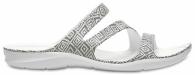 Womens Swiftwater Graphic Sandal Grey Diamond / White